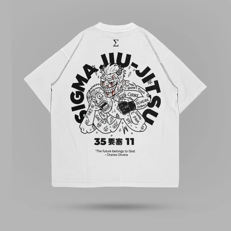 Charles Oliveira Jiu Jıtsu Tshirt – arka görünüm