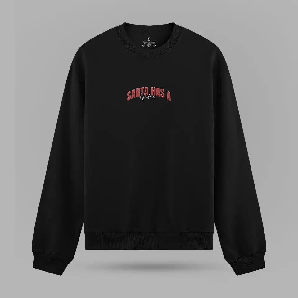 Charles Oliveira Armbar To Santa Oversize Sweatshirt – arka görünüm 2