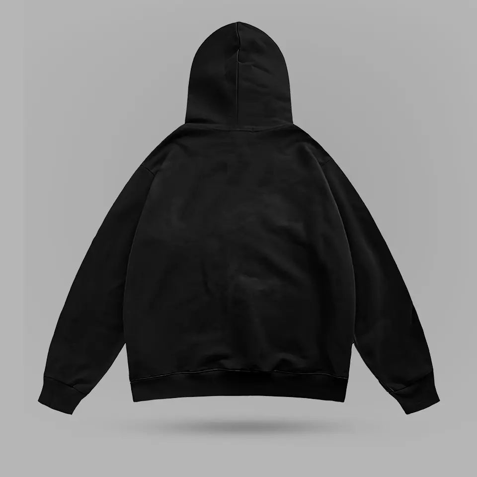 Khamzat Chimaev Gang Bootleg Oversize Hoodie – ön görünüm 2