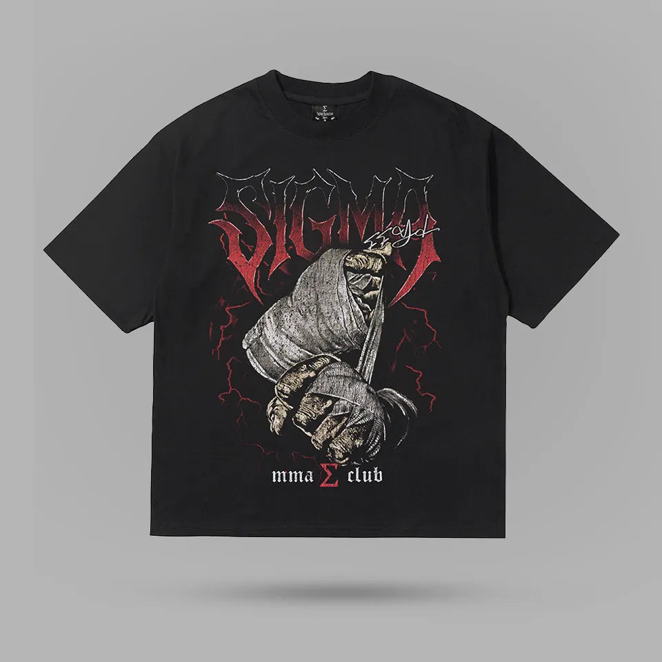 Sigma MMA Club Tshirt – ön görünüm