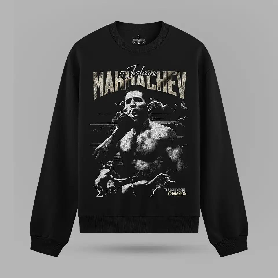 Islam Makhachev Bootleg Oversize Sweatshirt – ön görünüm