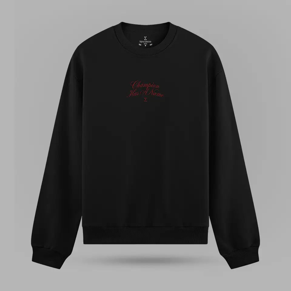 Charles Oliveira Champion Has A Name Sweatshirt – arka görünüm