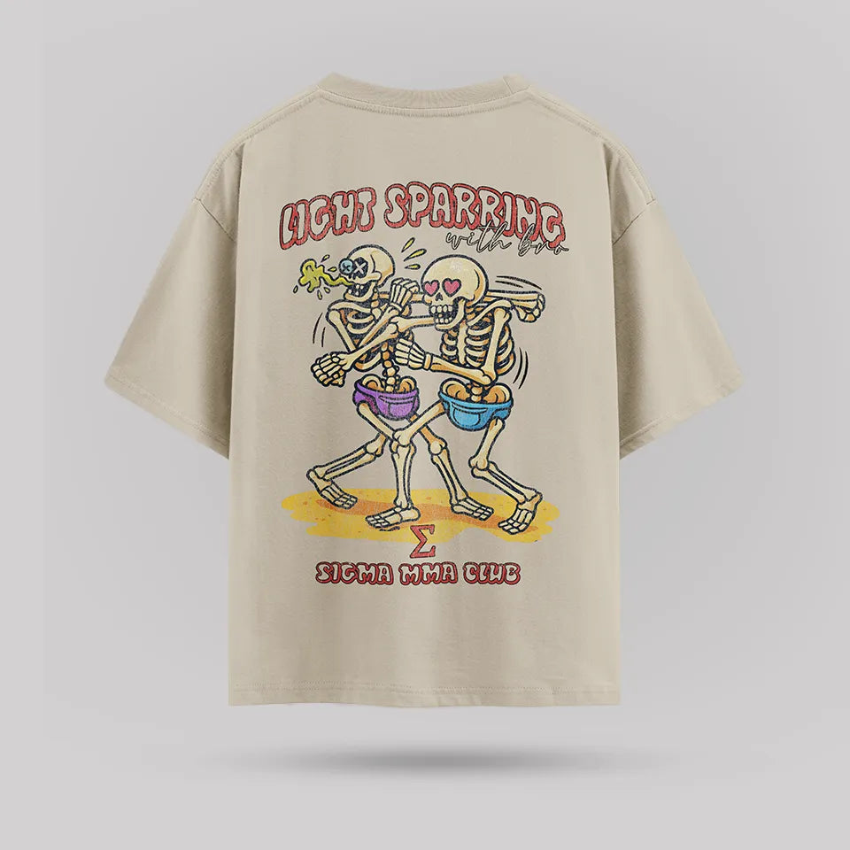 Light Sparring With Bro Tshirt – ön görünüm