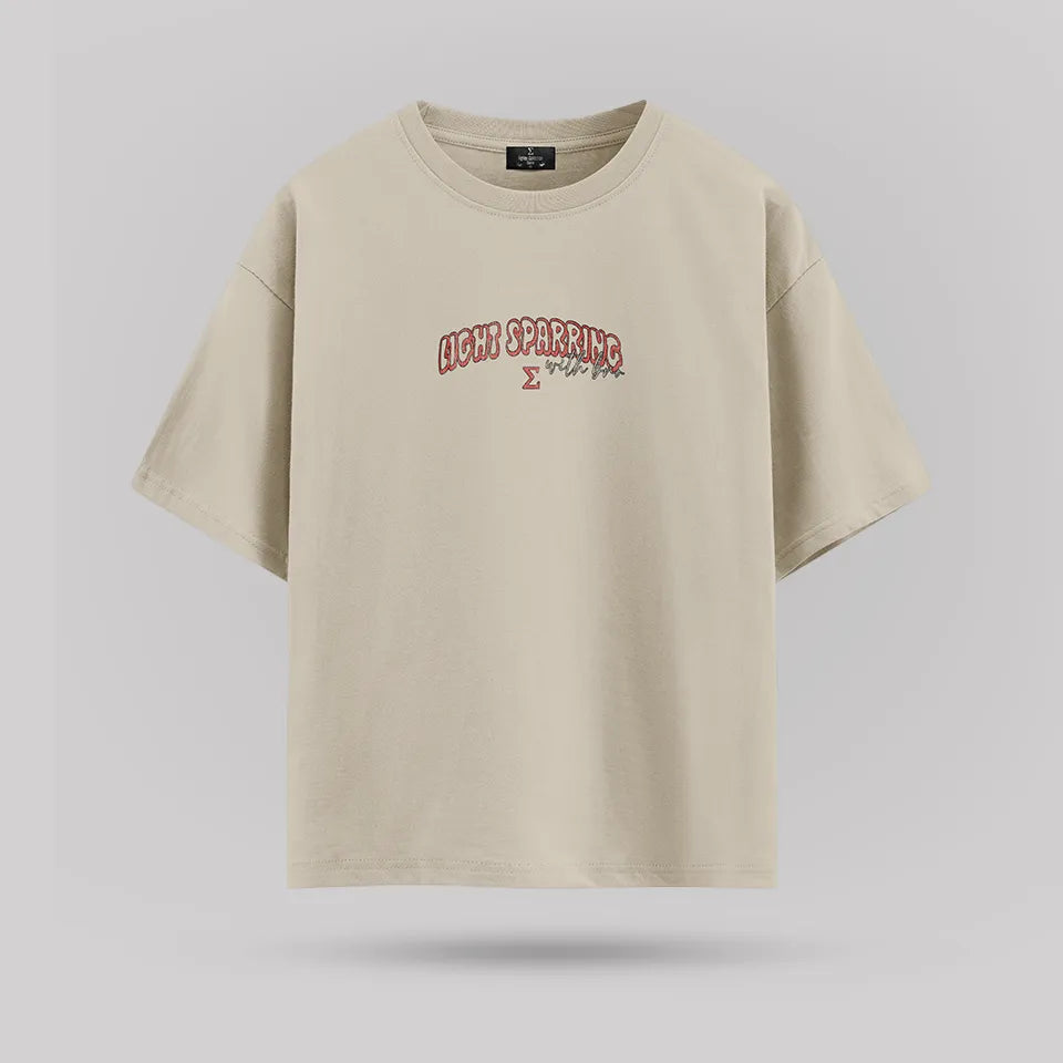 Light Sparring With Bro Tshirt – ön görünüm 2
