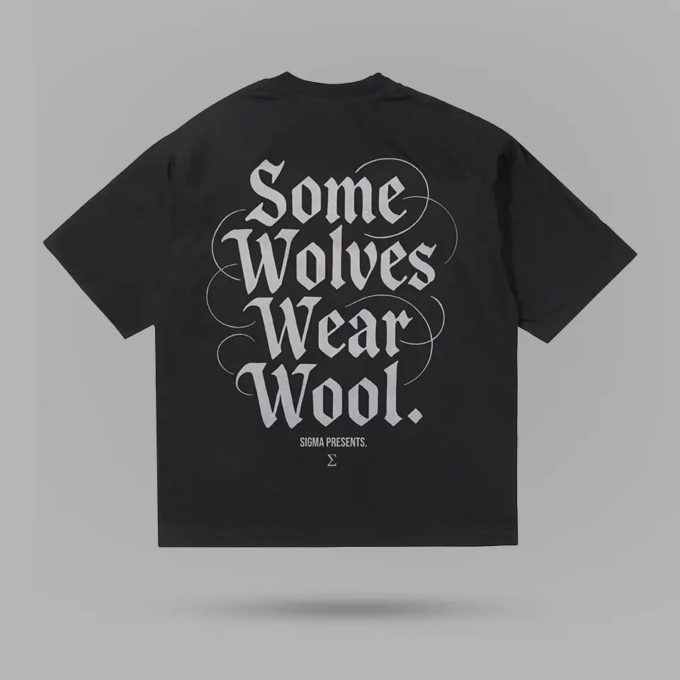 Forever Wolf Tshirt – ön görünüm 2