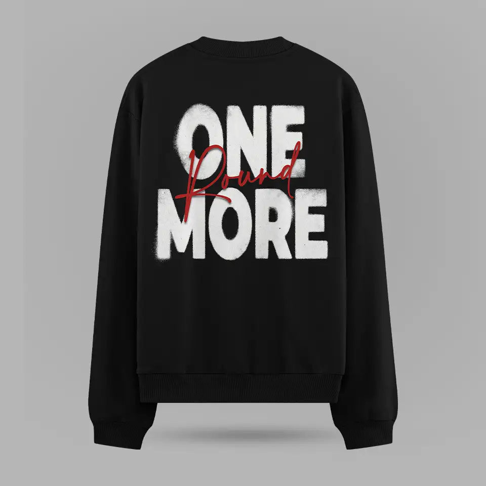 One More Round Sweatshirt – ön görünüm
