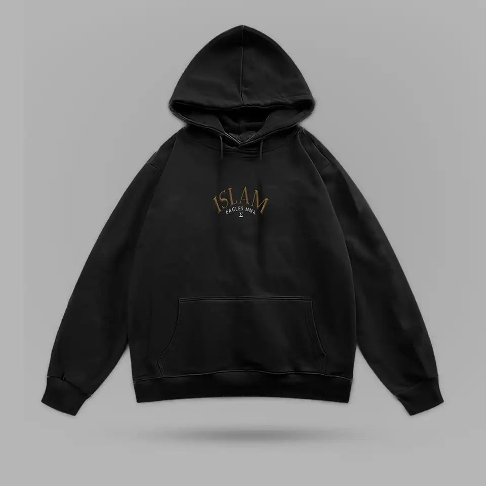 Islam Makhachev Eagles MMA Dagestan Oversize Hoodie – arka görünüm 2
