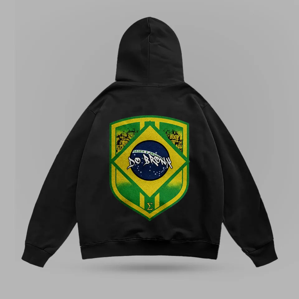 Charles Oliveira Favela Team Oversize Hoodie – arka görünüm