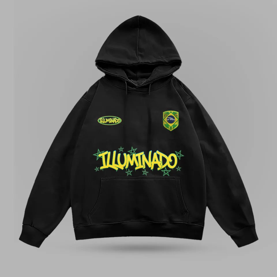 Charles Oliveira Favela Team Oversize Hoodie – ön görünüm