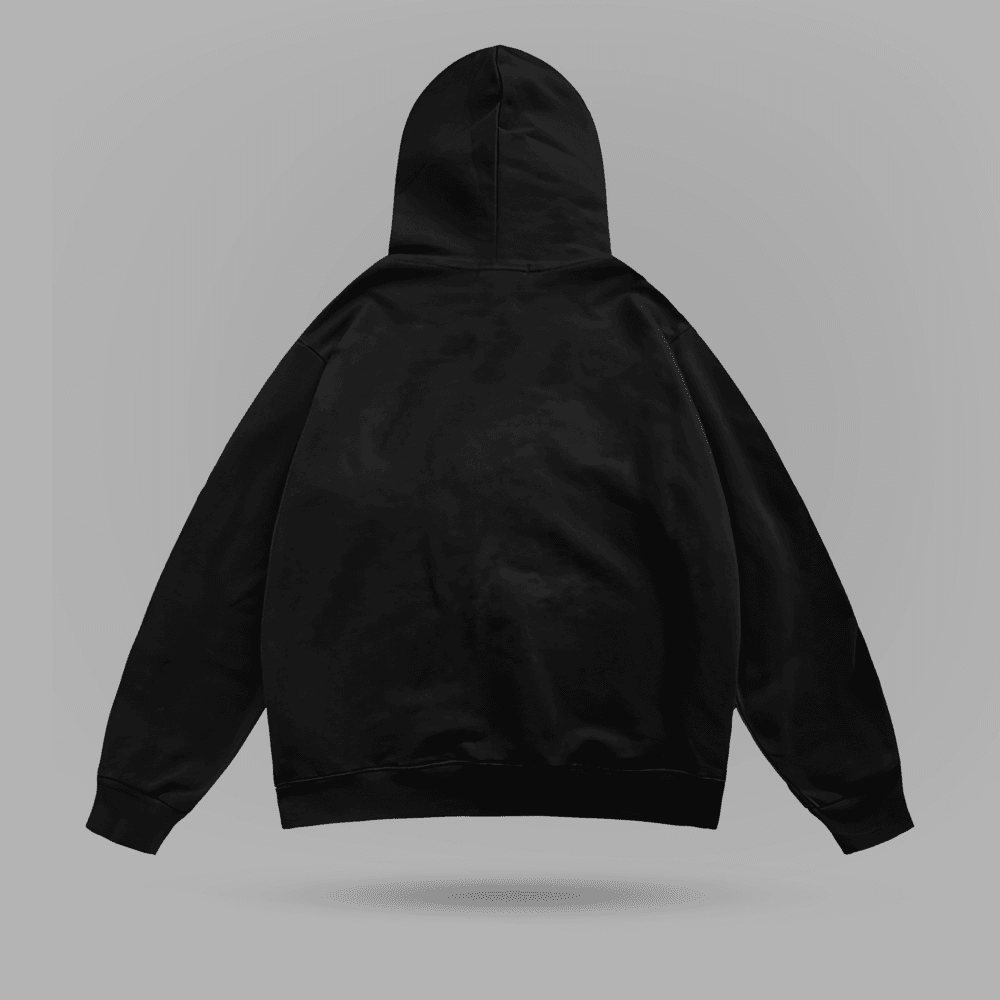 Alex Pereira Black Magic Oversize Hoodie – arka görünüm