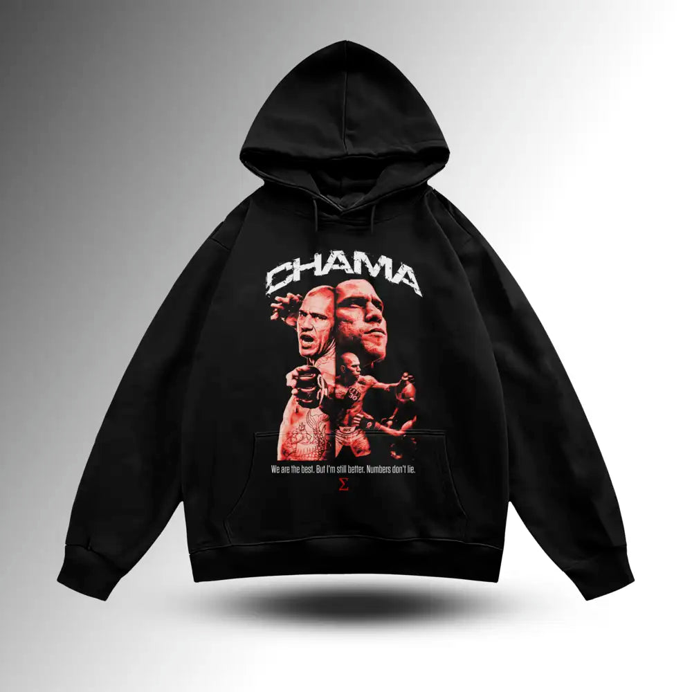 Alex Pereira CHAMA Oversize Hoodie – ön görünüm