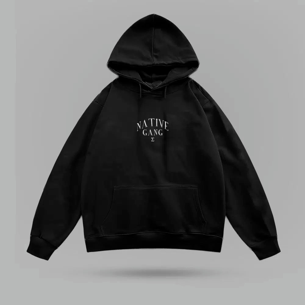 Alex Pereira Native Gang Oversize Hoodie – ön görünüm