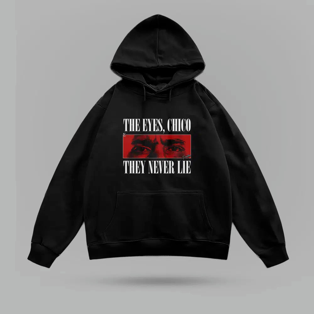 Alex Pereira Scarface Oversize Hoodie – ön görünüm