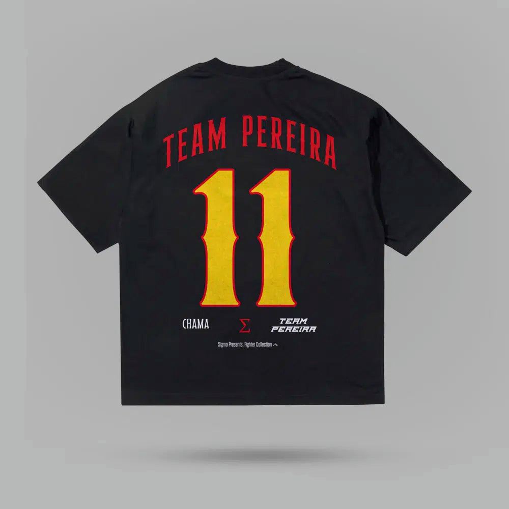 Alex Pereira Team Pereira Oversize Tişört – arka görünüm