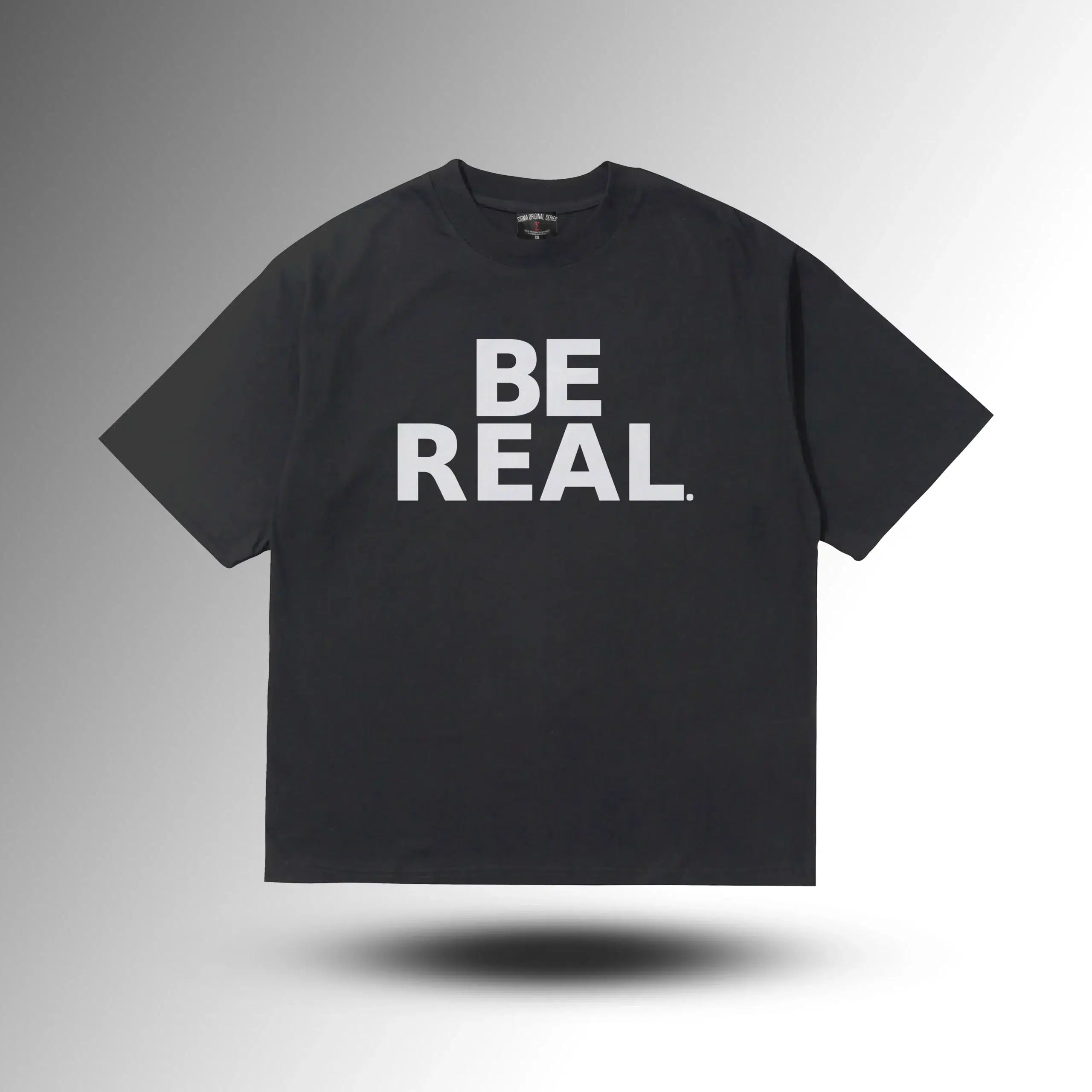 Be Real Oversize Tişört – ön görünüm