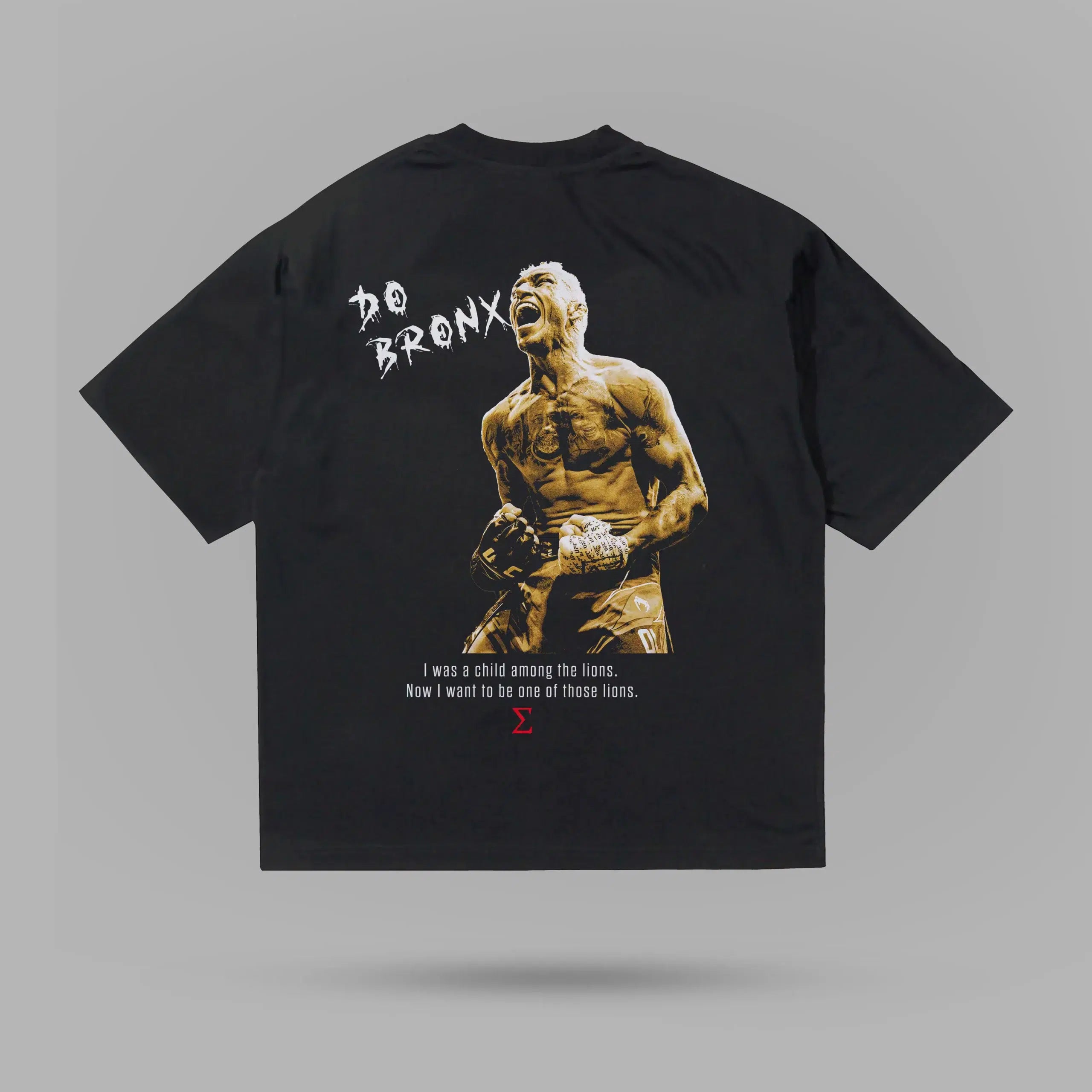 Charles Oliveira DO BRONX Oversize Tişört – arka görünüm