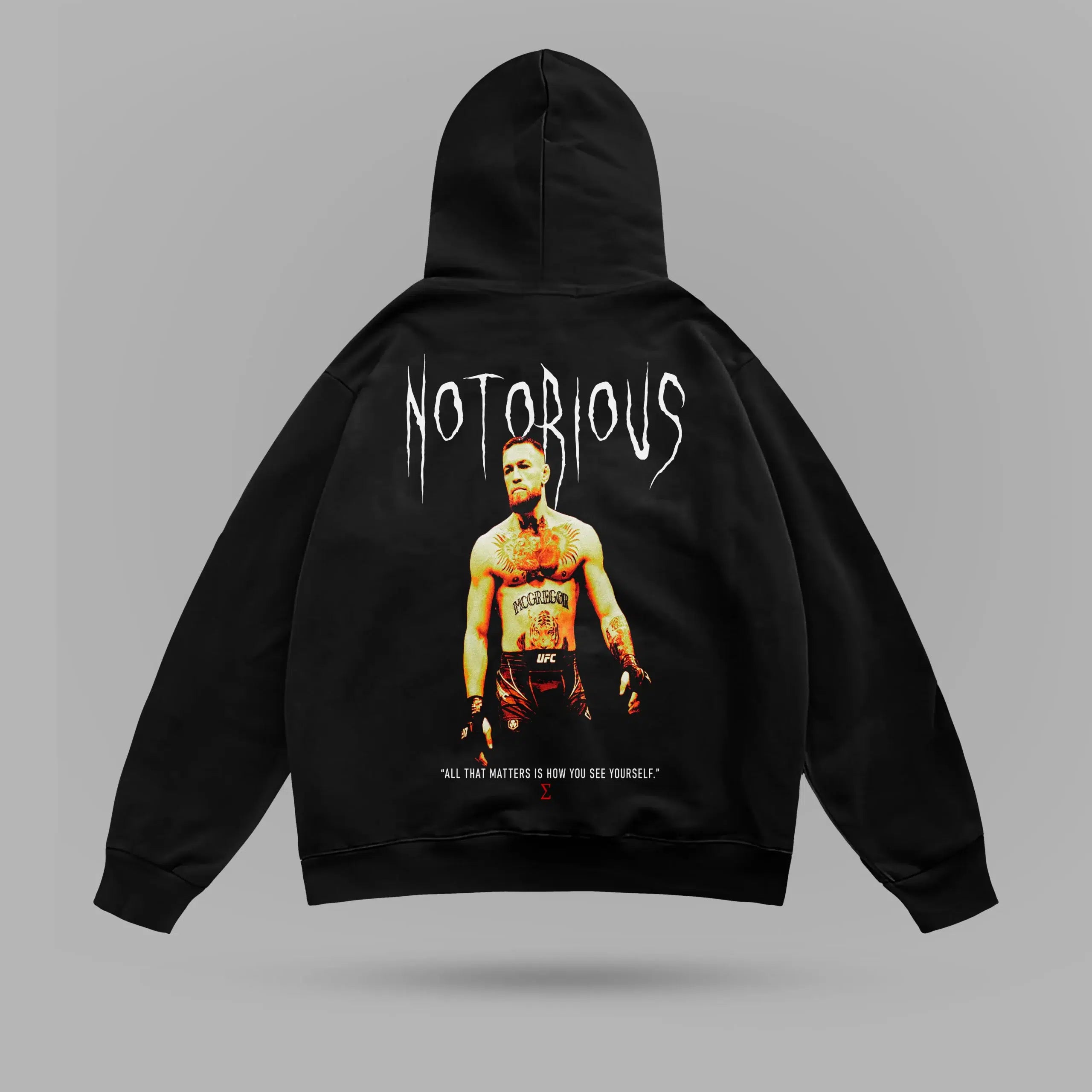 Conor McGregor Notorious Hoodie – arka görünüm