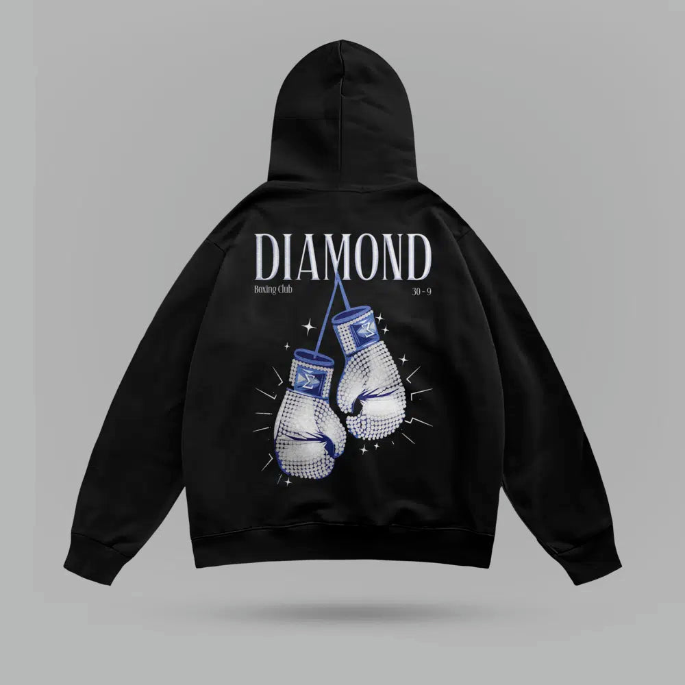 Dustin Poirer Diamond Boxing Club Oversize Hoodie – arka görünüm
