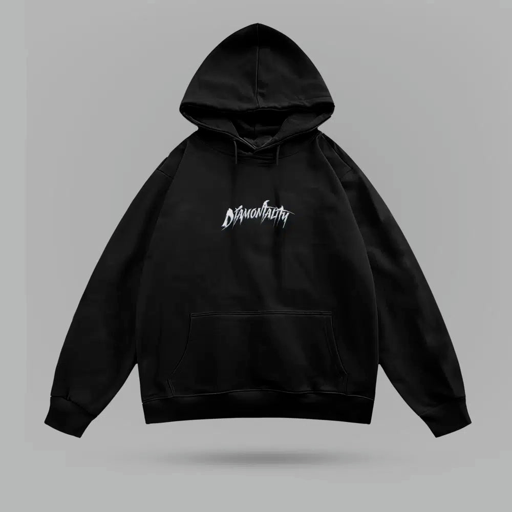 Dustin Poirer Diamontality Oversize Hoodie – ön görünüm