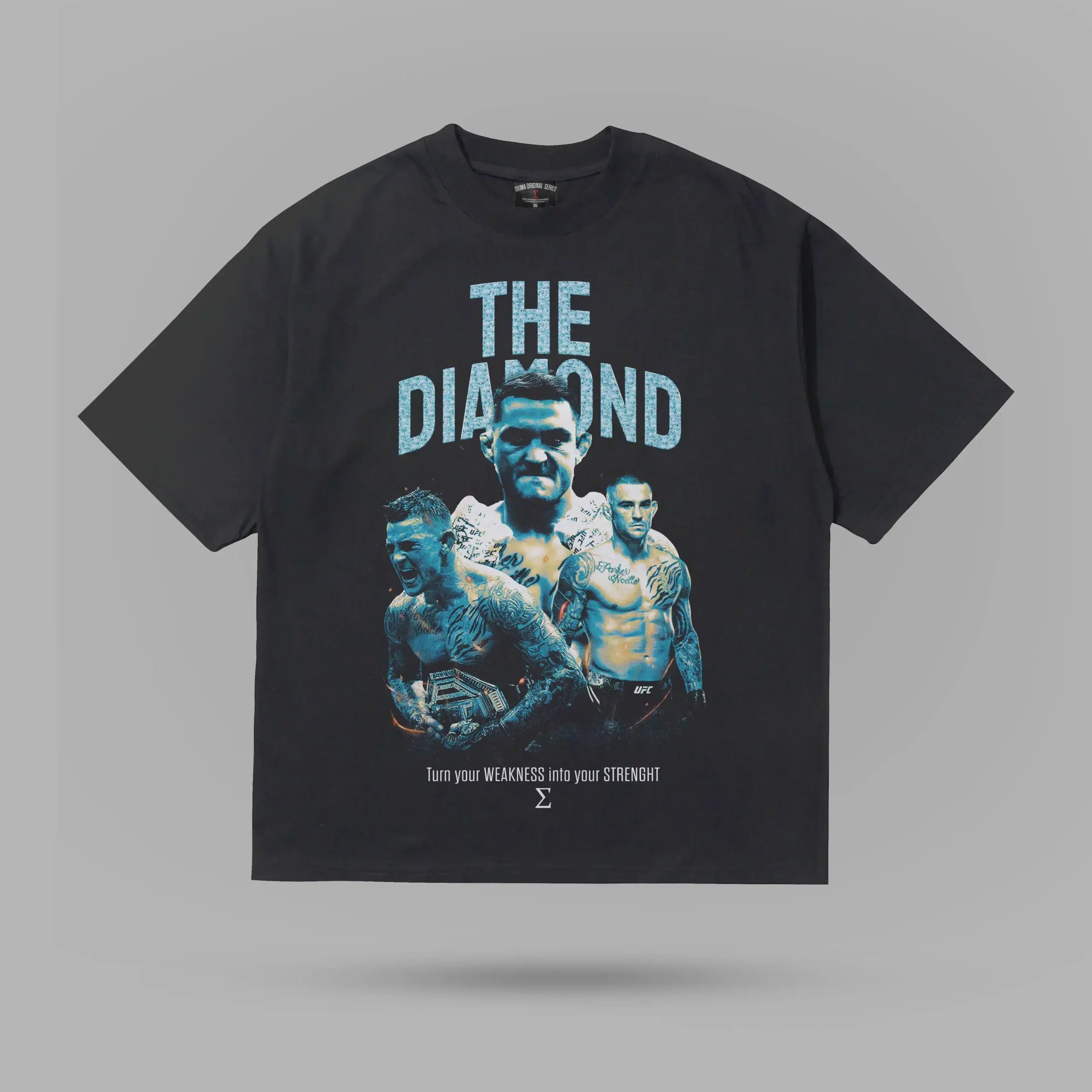 Dustin Poirer THE DIAMOND Oversize Tshirt – ön görünüm