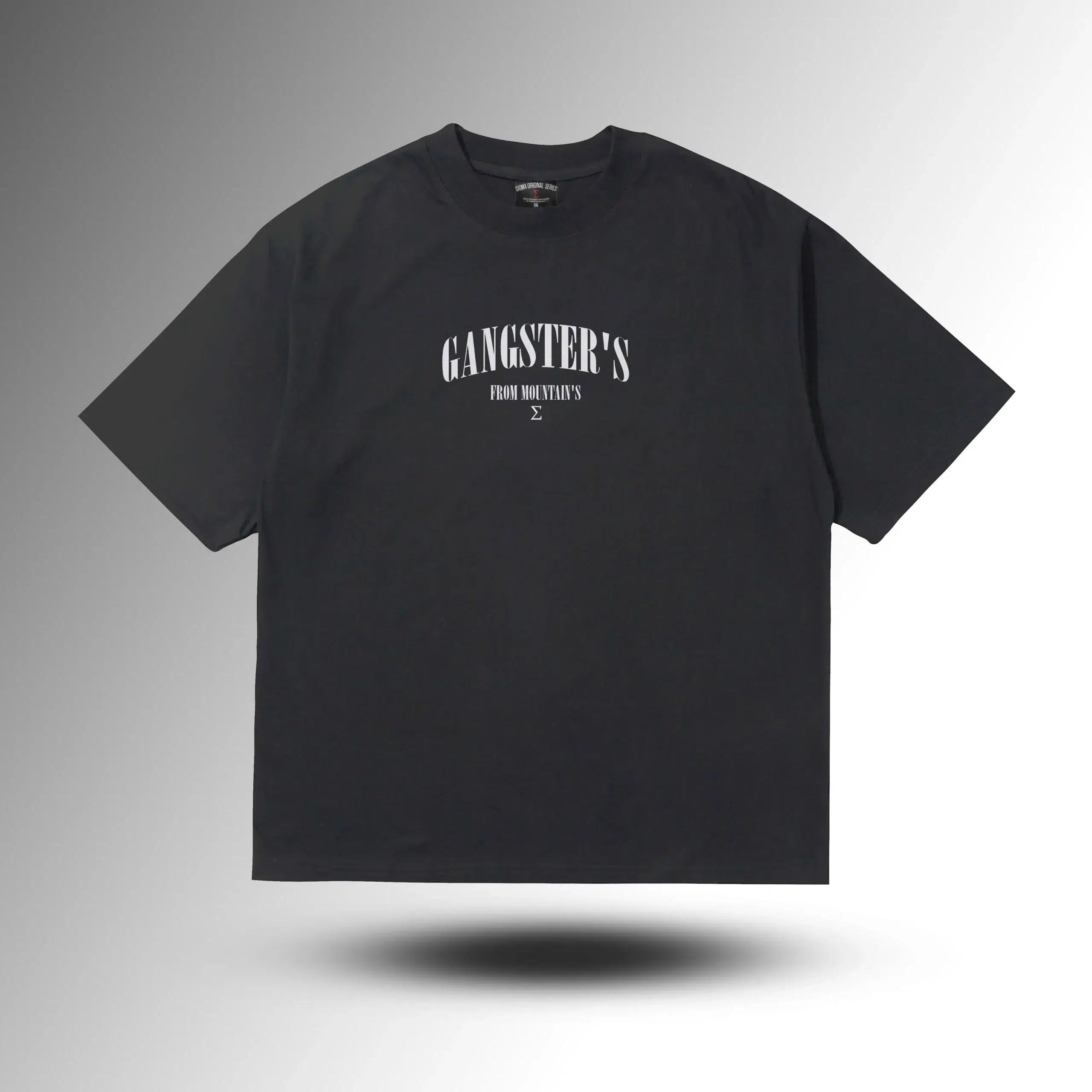 GANGSTERS Khamzat Chimaev Oversize Tshirt – ön görünüm