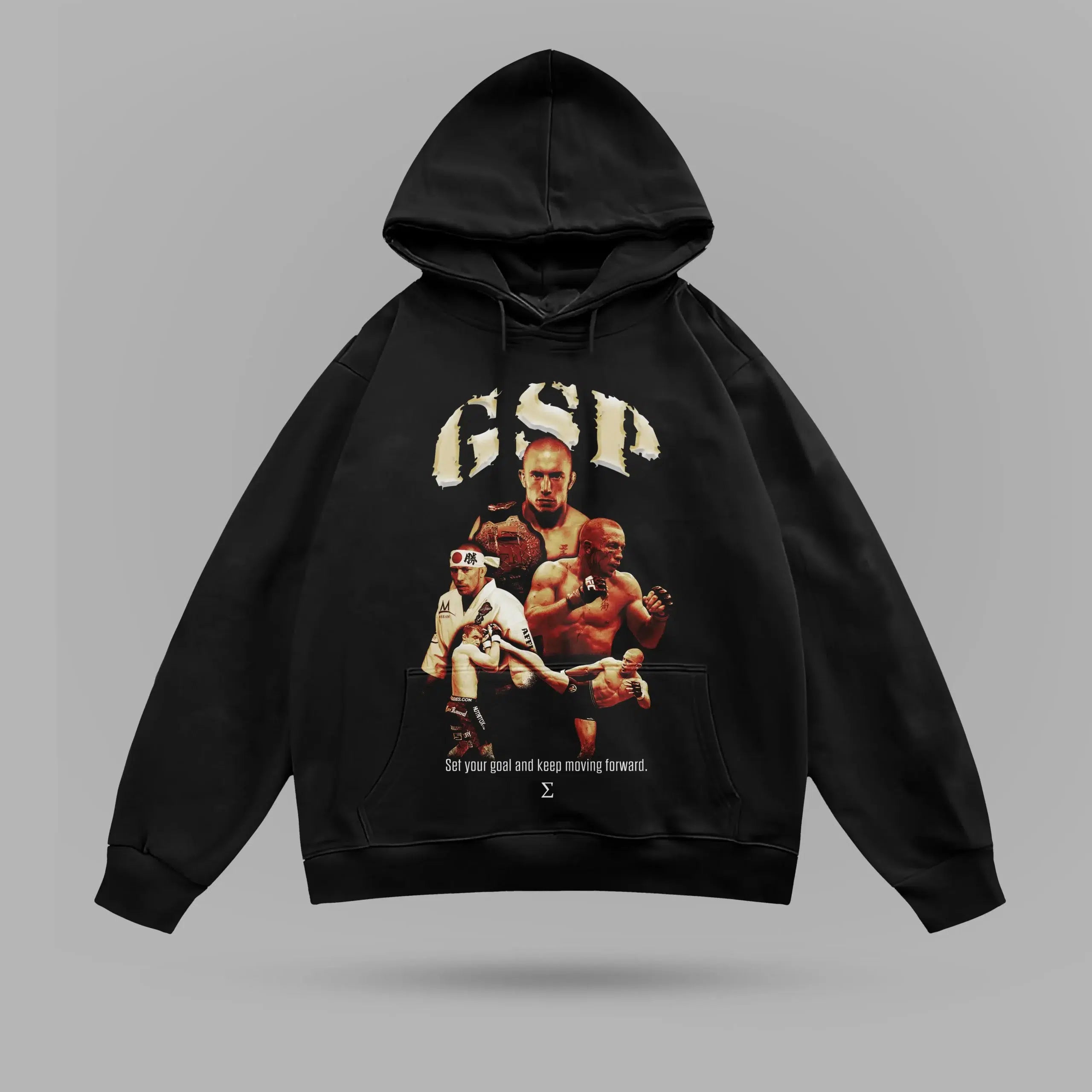 GSP Georges St-Pierre Oversize Hoodie – ön görünüm