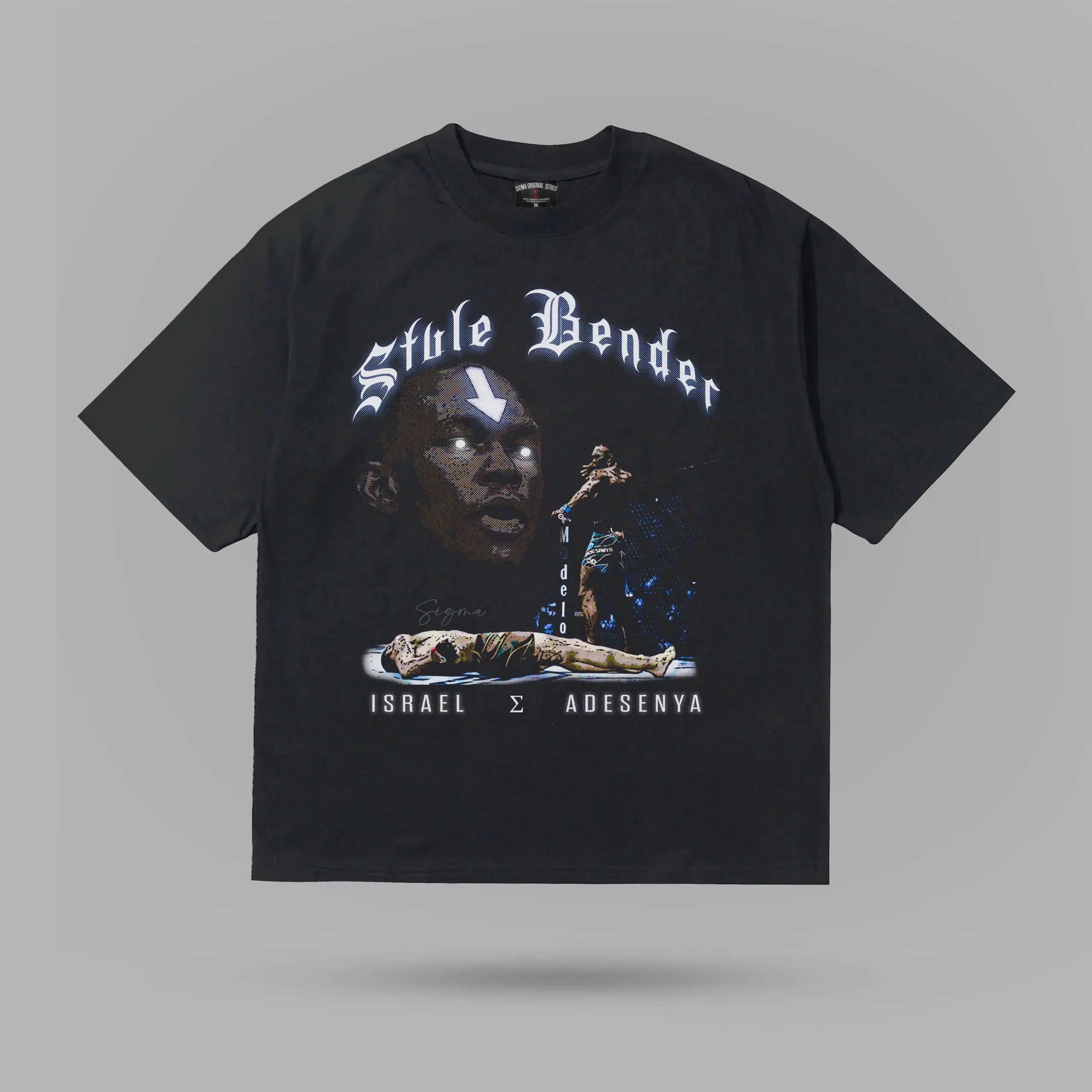 İsrael Adesanya Stylebender Avatar Oversize Tshirt – ön görünüm