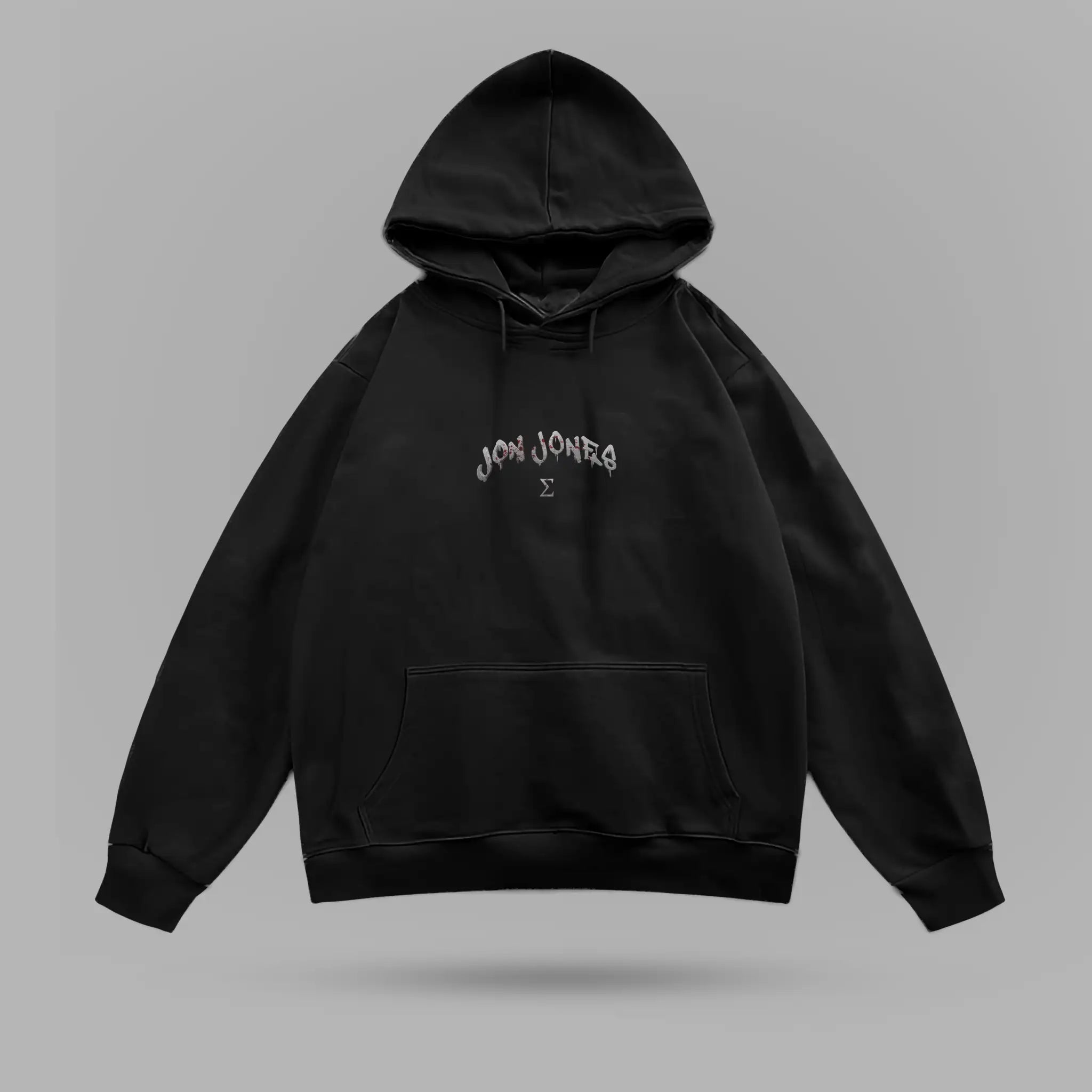 Jon Jones I Hate You Oversize Hoodie – ön görünüm