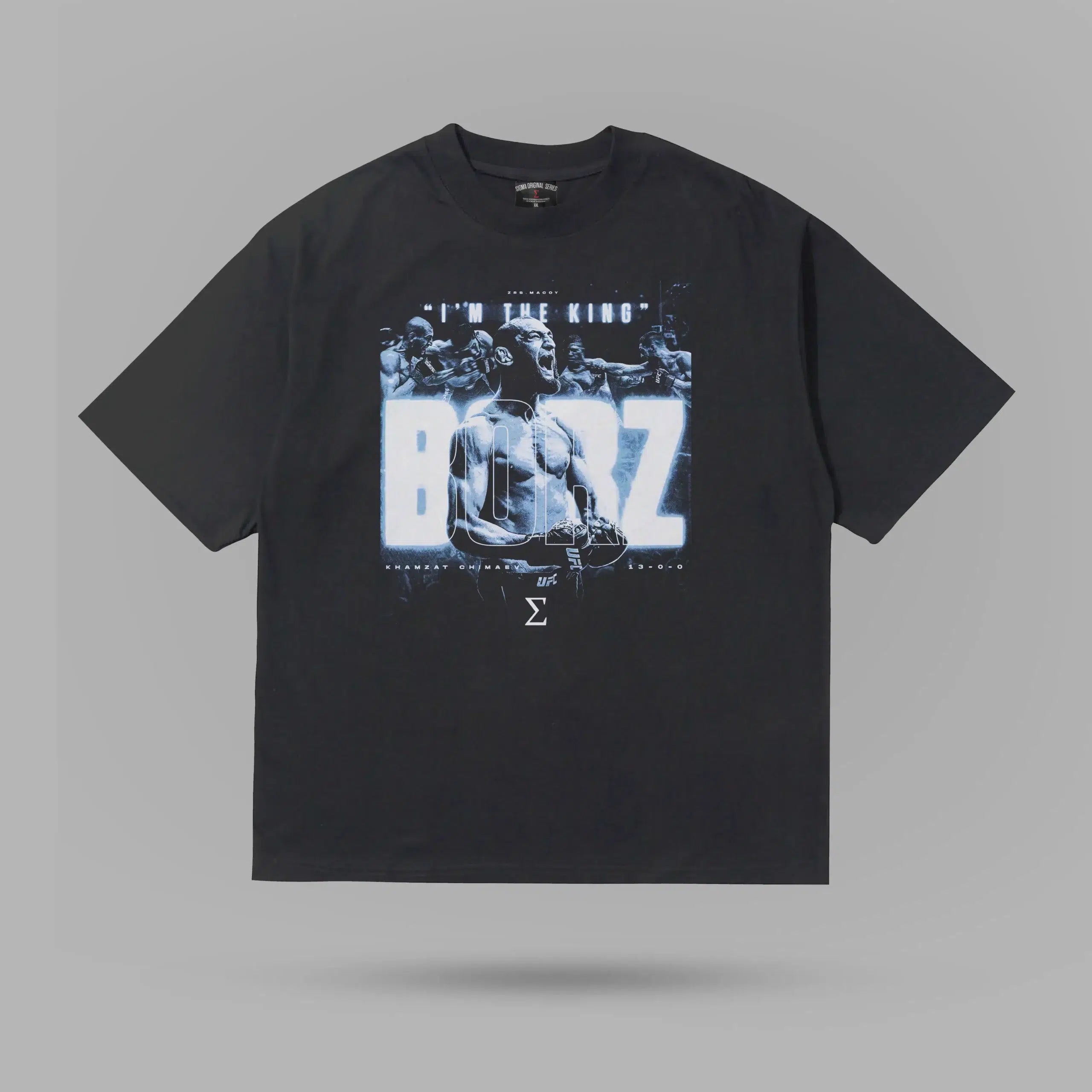 Khamzat Chimaev BORZ 2 Oversize T-shirt – ön görünüm