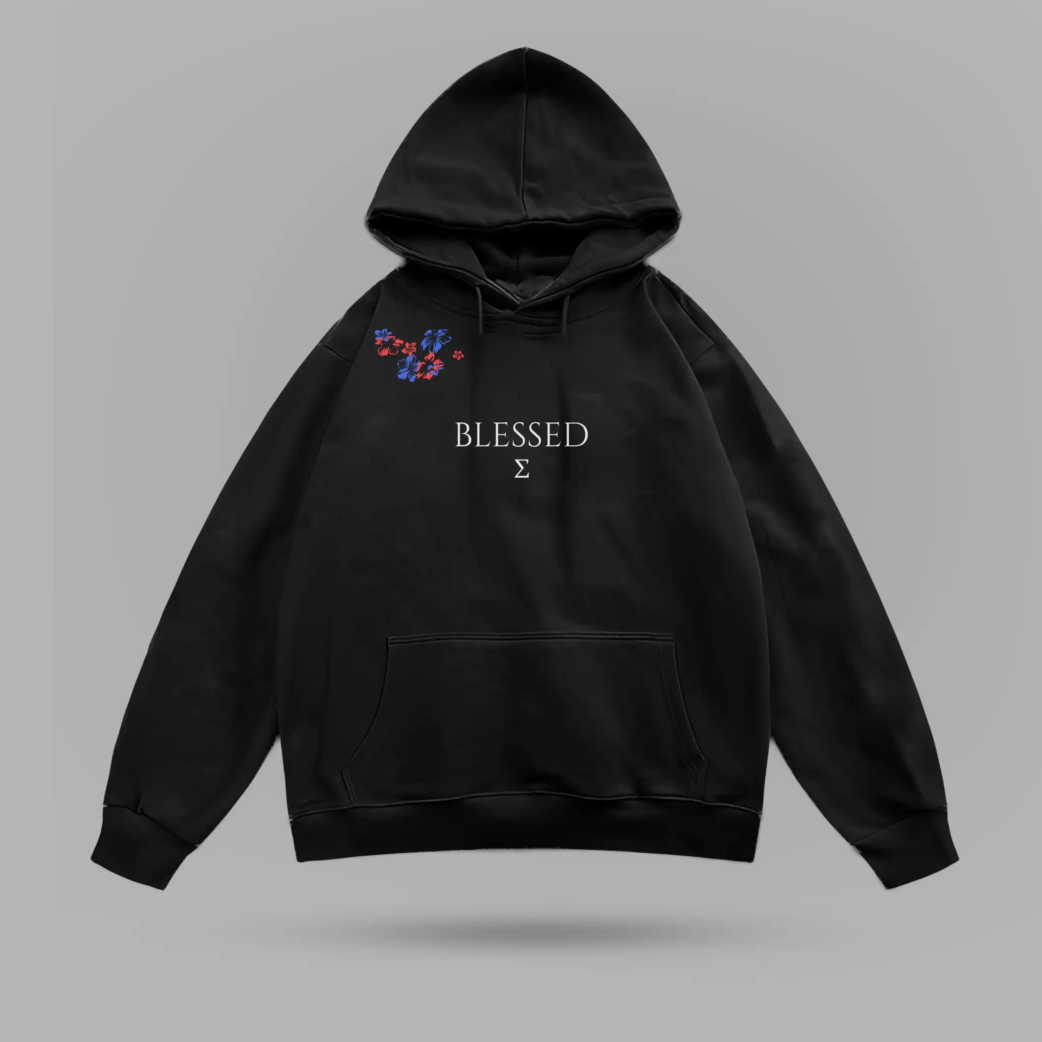 Max Holloway Blessed Wings Oversize Hoodie – ön görünüm