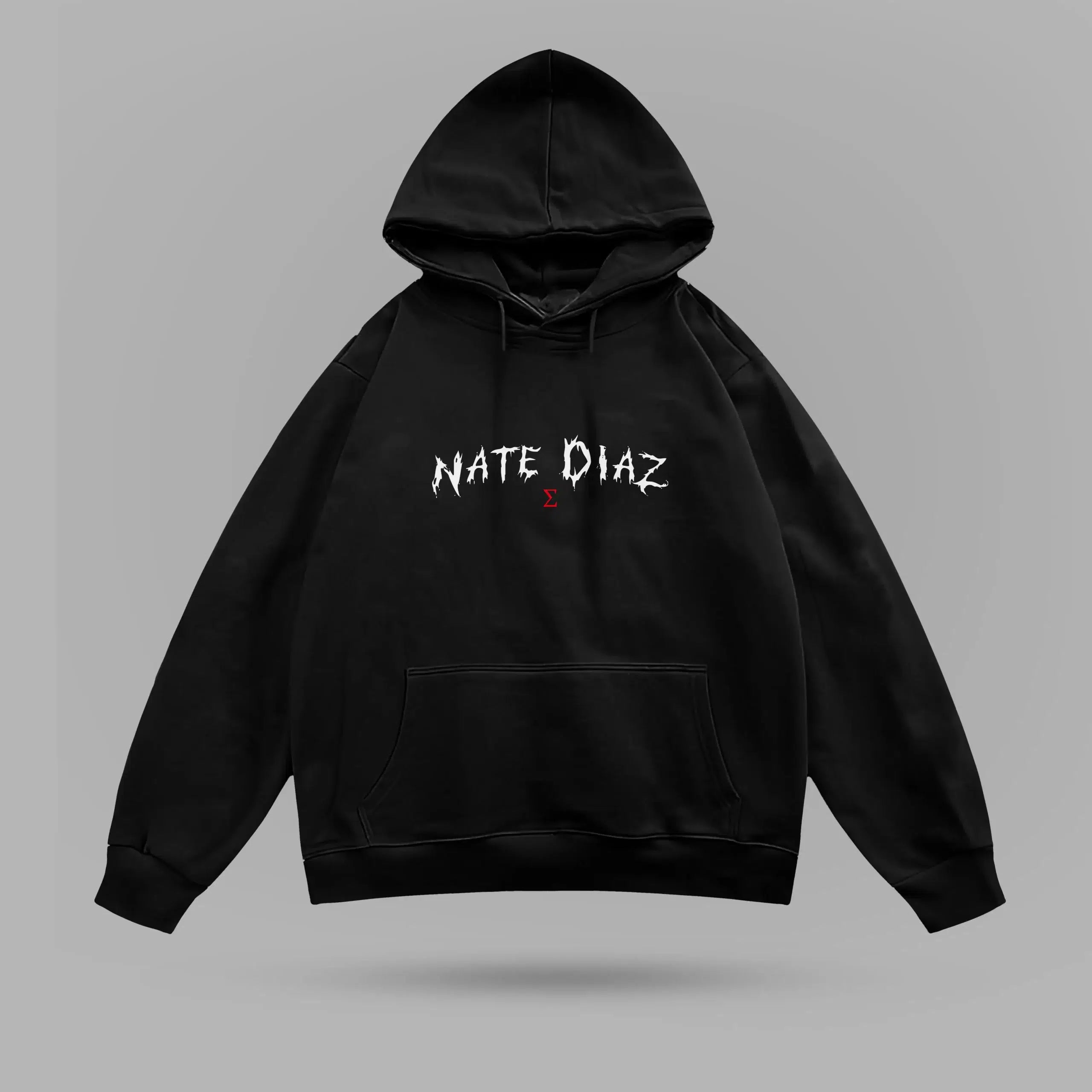 Nate Diaz Oversize Hoodie – ön görünüm