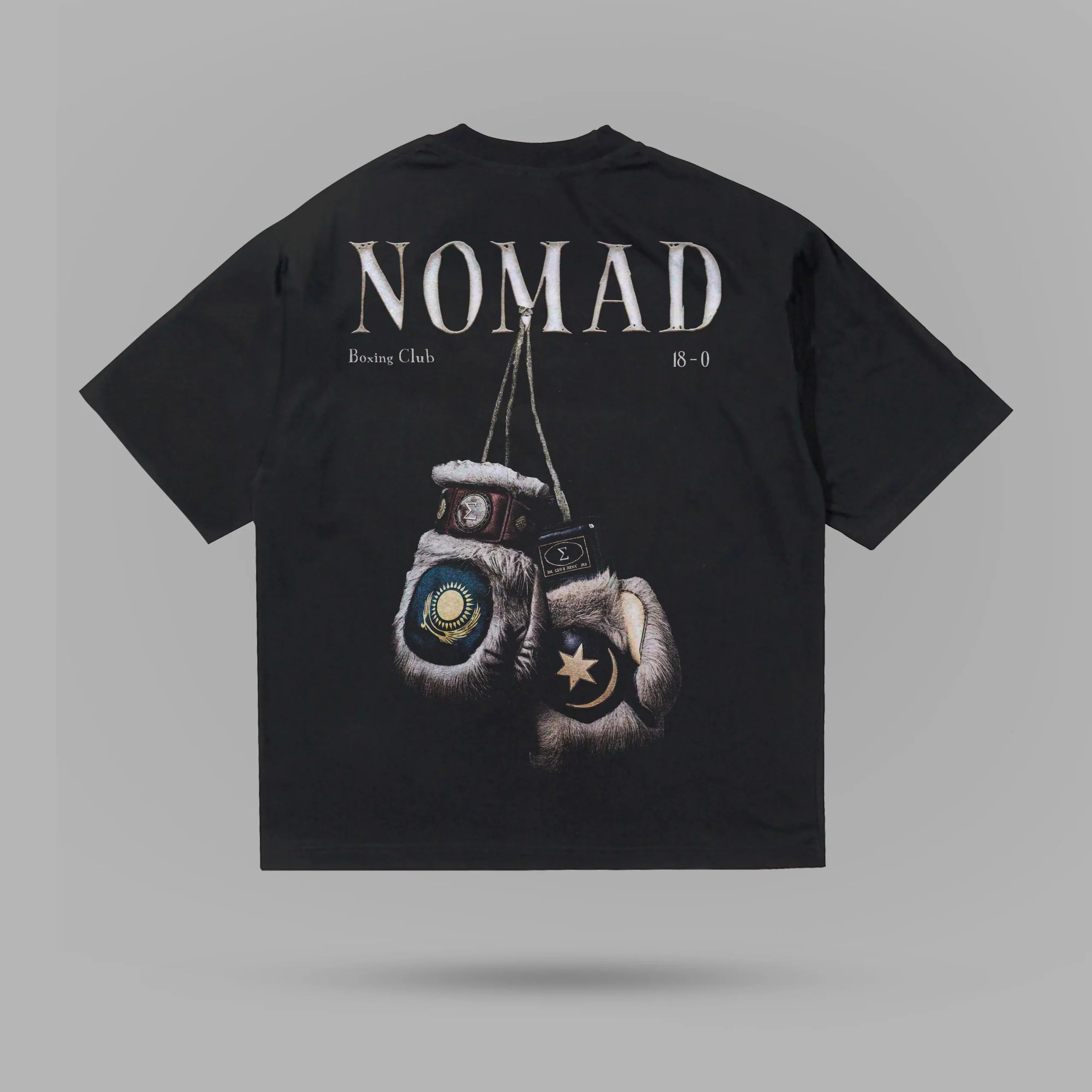 Shavkat Rakhmanov Nomad Boxing Club Oversize Tshirt – arka görünüm