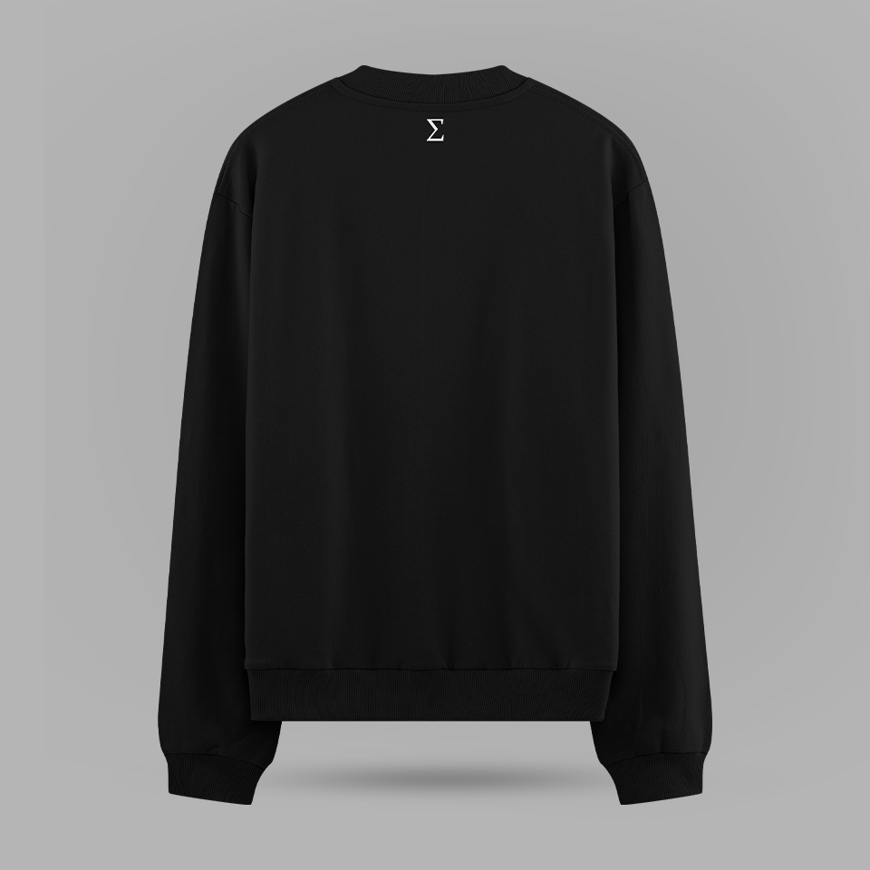 Property Of Allah Oversize Sweatshirt – arka görünüm