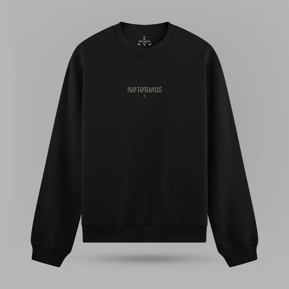 Conor Mcgregor We're Here To Take Over Oversize Sweatshirt – ön görünüm